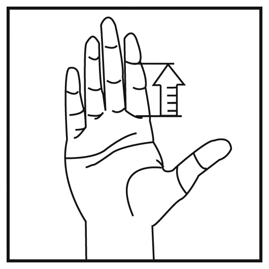 SOF-Stretch dynamisk fingerortos kort