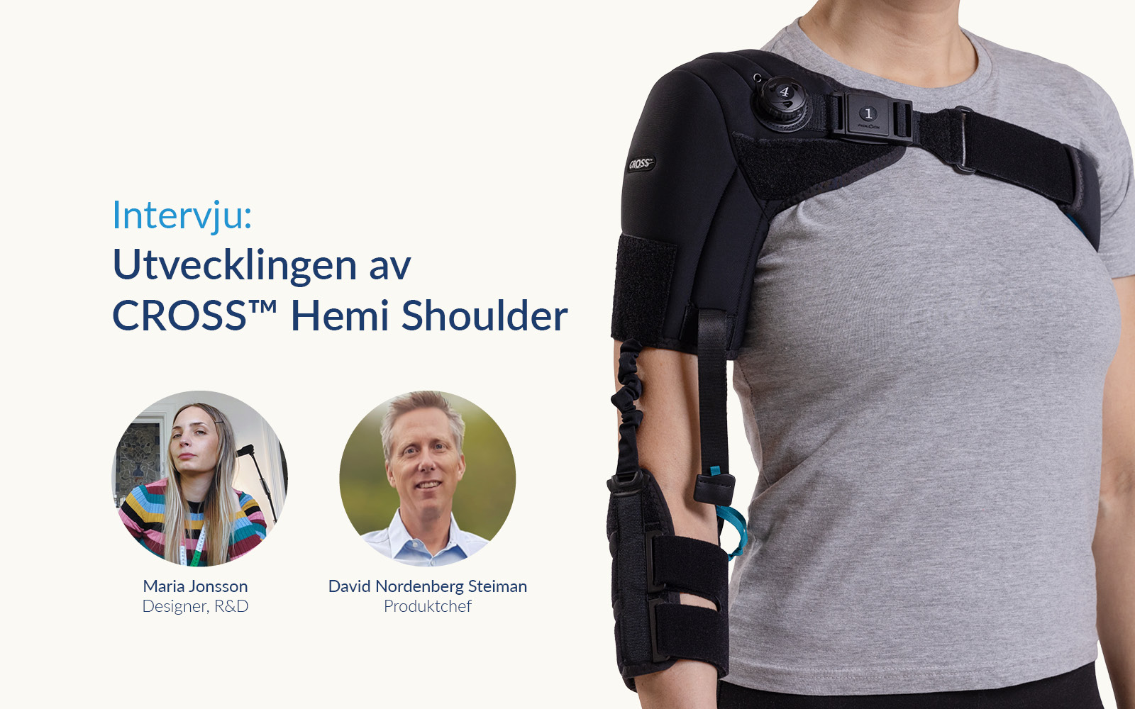 CROSS™ Hemi Shoulder – ny textil axelortos från Camp Scandinavia